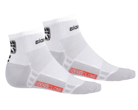 Giordana Men's FR-C Short Cuff Socks (White/Black) (S)