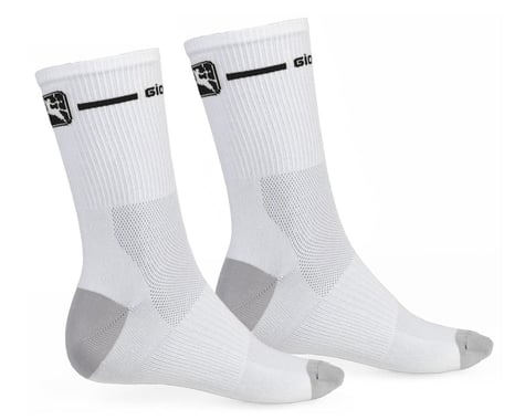Giordana Trade Tall Sock (White/Black) (S)