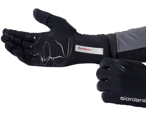 Giordana Over/Under Winter Gloves (Black) (L)