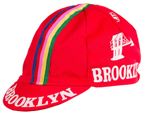 Giordana Team Brooklyn w/ Tape Cycling Cap (Red)