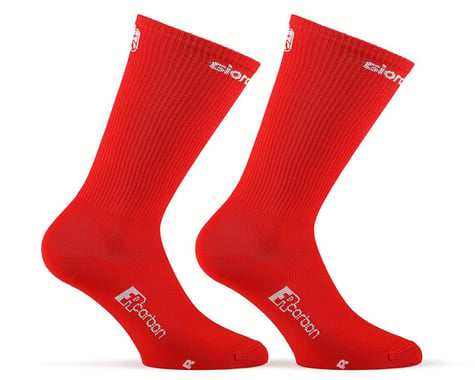 Giordana FR-C Tall Solid Socks (Red) (S)