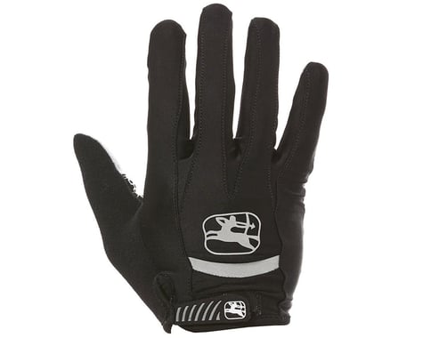 Giordana Strada Gel Full Finger Gloves (Black) (S)