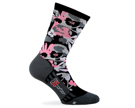 Giordana Women's FR-C Tall Cuff Sock (Pink/Black)