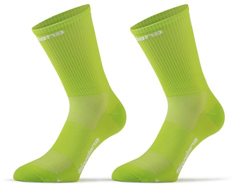 Giordana FR-C Tall Solid Socks (Acid Green) (L)