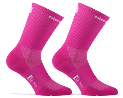 Giordana FR-C Tall Solid Socks (Fuchsia Fluo) (M)