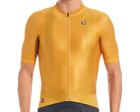 Giordana FR-C Pro Short Sleeve Jersey (Mustard Yellow) (XL)