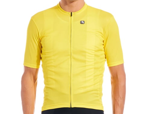 Giordana Fusion Short Sleeve Jersey (Meadowlark Yellow) (L)