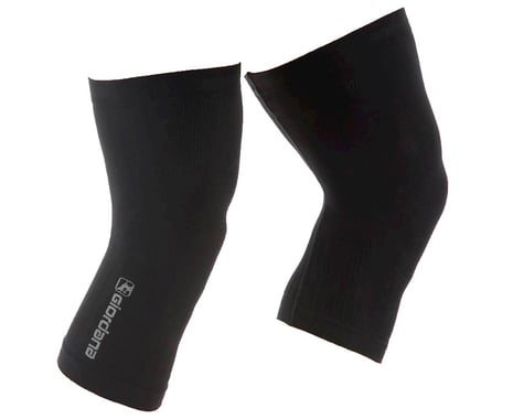 Giordana Knitted Dryarn Knee Warmers (Black) (XS/S)
