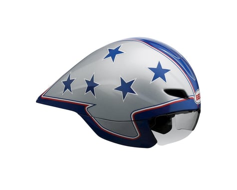 Giro Bell Javelin Time Trial/Triathlon Helmet - Closeout (Silver/Blue)
