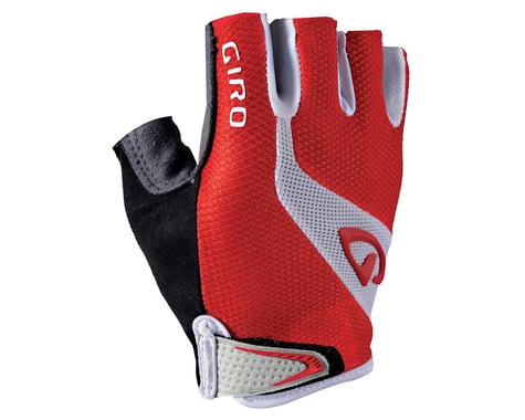 Giro Bravo Short Finger Gloves (Red/Black/Grey)