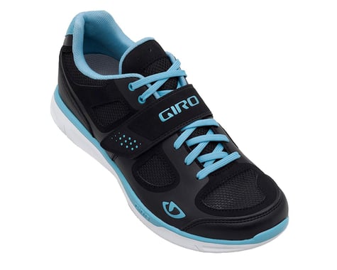 Giro Whynd Women's Cycling Shoes - Closeout (Black/White/Blue)