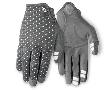 Giro Women's LA DND Gloves (Grey/White Dots) (S)