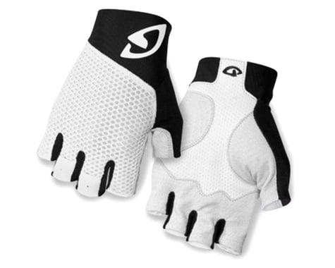 Giro Zero II Short Finger Bike Gloves (White/Black)