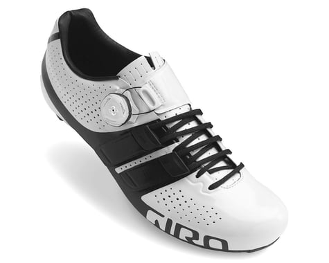 Giro Factor Techlace Road Shoes (White/Black)