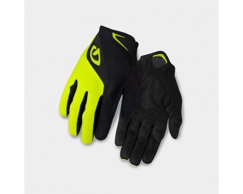 Giro Bravo Gel Long Finger Gloves (Yellow/Black)
