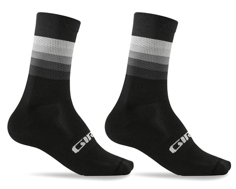 Giro Comp Racer High Rise Socks (Black Heatwave) (XL)