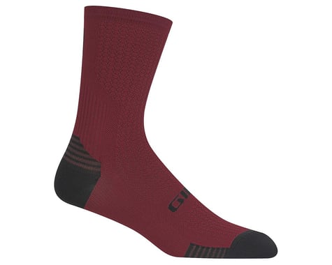 Giro HRc+ Grip Socks (Dark Red)