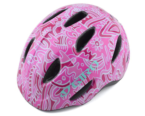 Giro Scamp Kid's Bike Helmet (Pink Flower Land)