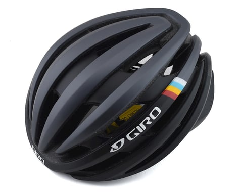 Giro Cinder Road Helmet w/ MIPS (Matte Gunmetal Classic Stripe)