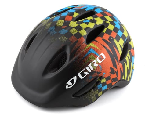 Giro Scamp Kid's Helmet (Matte Black Checker Fade) (S)