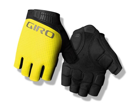 Giro Bravo II Gel Gloves (Highlight Yellow) (S)