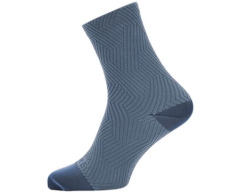 Gore Wear C3 Mid Socks (Deep Water Blue/Cloudy Blue)