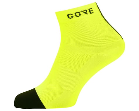 Gore Wear M Light Mid Socks (Neon Yellow/Black)