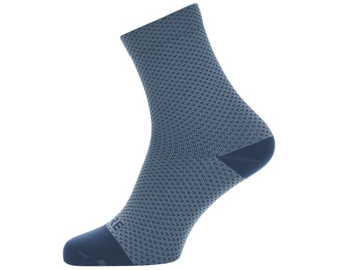 Gore Wear C3 Dot Mid Socks (Cloudy Blue/Deep Water Blue)
