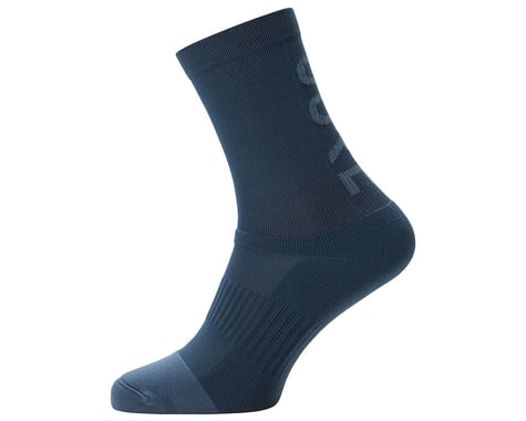 Gore Wear M Mid Brand Socks (Blue)