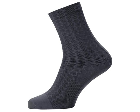 Gore Wear C3 Heptagon Mid Socks (Black)