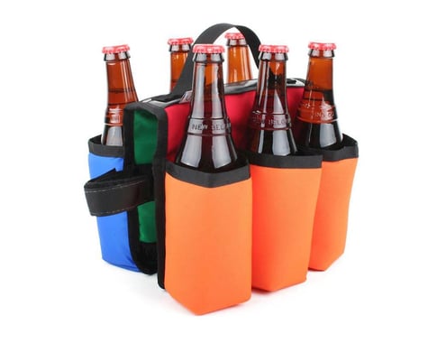 Green Guru Sixer 6-Pack Insulated Top Tube Holder (Color Varies)