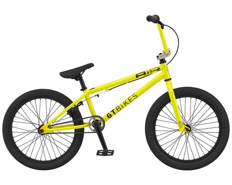 GT 2021 Air BMX Bike (20" Toptube) (GT Yellow)