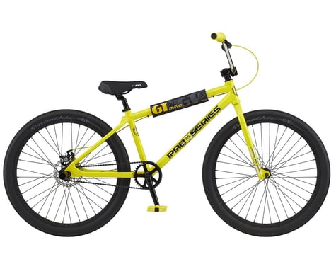 SCRATCH & DENT: GT 2022 Pro Series 26" BMX Bike (GT Yellow) (22" Toptube)