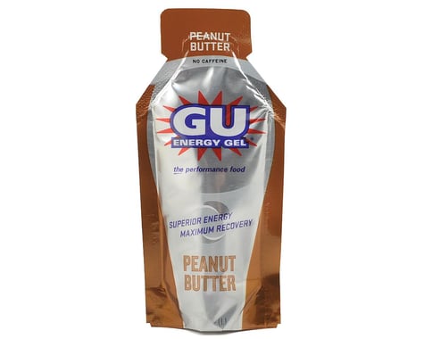 GU Energy Gel: Peanut Butter, Box of 24