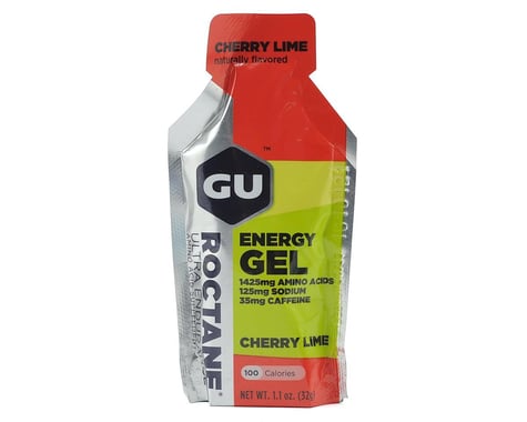 GU Roctane Energy Gel (Cherry Lime) (1 | 1.1oz Packet)