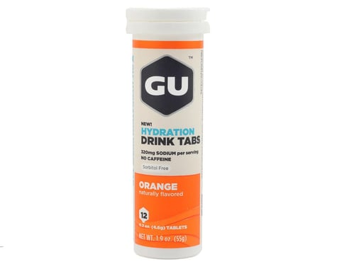 GU Hydration Drink Tablets (Orange) (8 Tubes)