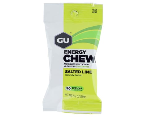 GU Energy Chews (Salted Lime) (1 | 2.12oz Packet)