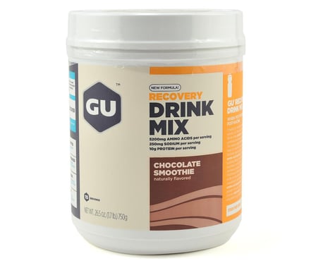 GU Recovery Brew (Chocolate) (14 Serving Canister)
