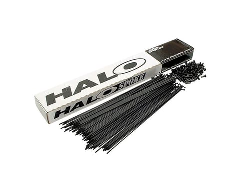 Halo Wheels Aura 14g Spokes (Black) (286mm)