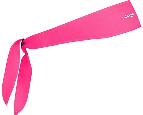 Halo Headband I Tie Headband: Bright Pink