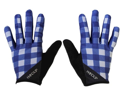 Handup Shred the Gnar Gloves (Lumberjack Flannel - Navy/Grey)