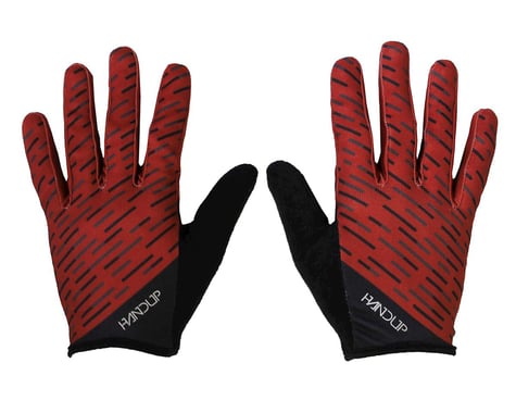 Handup Pinned Gloves (Warp Speed - Maroon/Black)