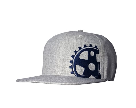 Headsweats Grey Wool Blue Crank 5-Panel hat, grey