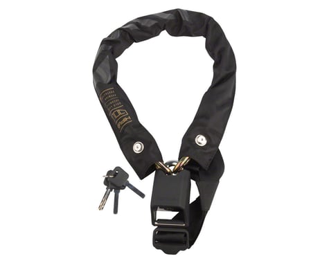 Hiplok Gold Wearable Chain Lock (All Black)