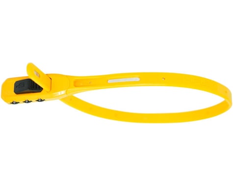 Hiplok Z-Lok Combo Security Tie Lock Single (Yellow)