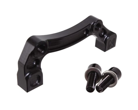 Hope Disc Brake Adapters (Black) (IS Mount) (200mm Front, 180mm Rear)