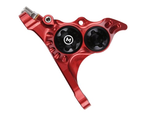 Hope RX4+ Road/Gravel Disc Brake Caliper (Red) (Hydraulic) (Front) (Front Flat DM +20)