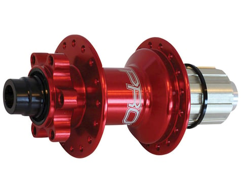 Hope Pro 4 Rear Disc Hub (Red) (32H) (12x142mm)