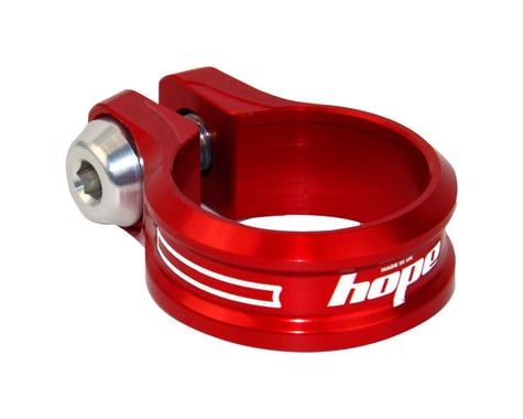 Hope Bolt Seat Clamp (Red) (31.8mm)