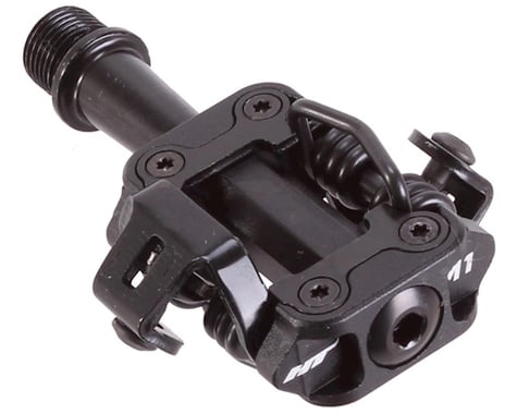 HT M1 clipless pedals, CrMo - stealth black